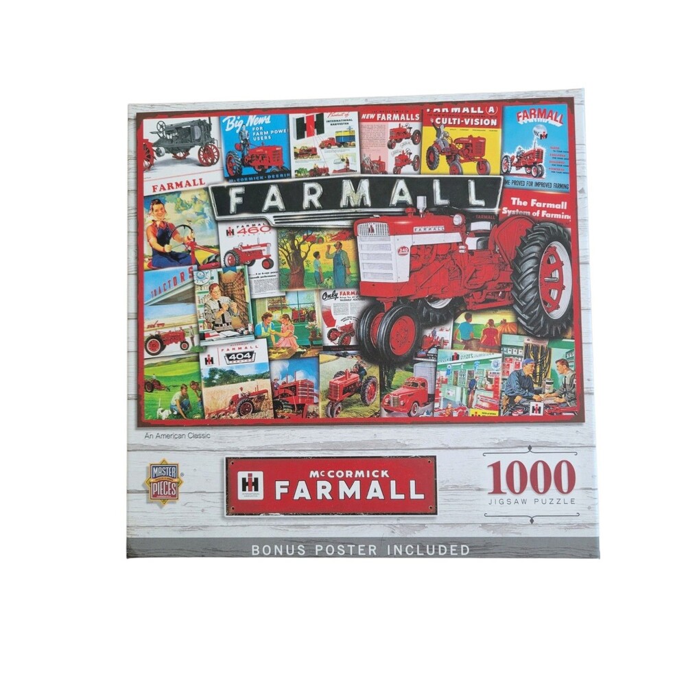 MasterPieces IH McCormick Farmall An American Classic 1000 Piece Jigsaw Puzzle